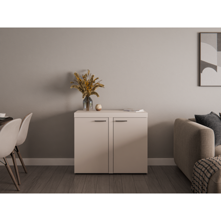 Komoda Ramon 2-drzwiowa Beż Piaskowy 97 cm